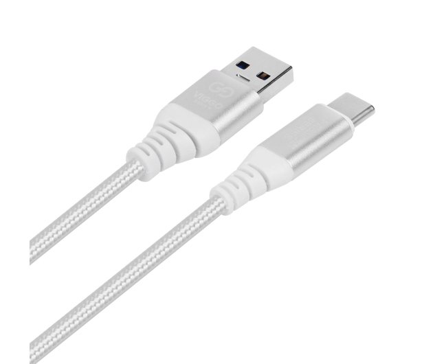 VIGGO DESIGN USB - USB-C VIGGO PREMIUM 3A 1m Biały - 1457524 - zdjęcie 2